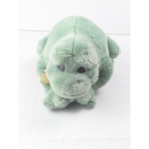 8" GUND Jeremiah‎ Croaking Rattle Frog Plush Toy